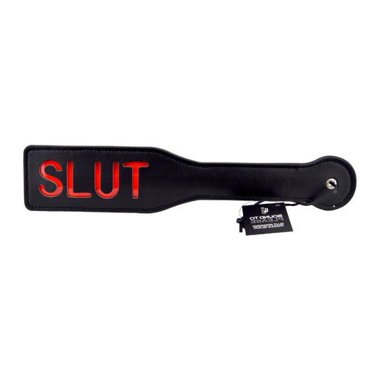 BDSM Slut Paddle Spanking