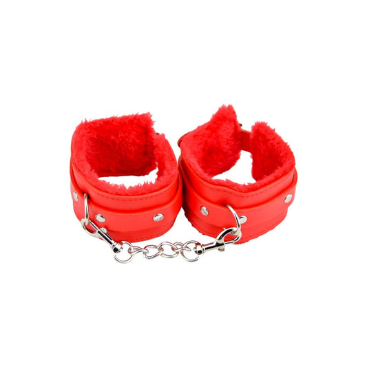 BDSM Red Wrist Cuffs